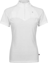 Cavallo Reitshirt Damen CAVALBRISA FS 2026 Kurzarmshirt Weiß Größe 34 – Bild 1 von 1