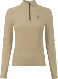Produktbild von Cavallo Reitshirt Damen Cavalrakel Schwarz Beige Größe 44