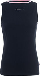 Cavallo Reitshirt für Damen aus Baumwolle Blau Größe 42 – Bild 1 von 5