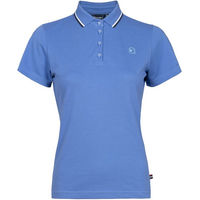 Produktbild von Cavallo Reitshirt für Damen aus Baumwolle in Lila und Blau Größe L