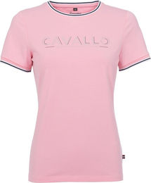 Cavallo Reitshirt für Damen aus Baumwolle Rosa Größe 34 – Bild 1 von 3