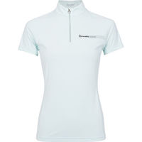 Produktbild von Cavallo Reitshirt für Damen in Blau und Weiß aus Polyamid