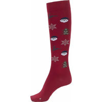Produktbild von Cavallo Reitsocken Damen Santa Rot