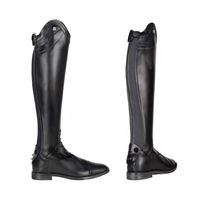 Produktbild von Cavallo Reitstiefel Linus Slim aus Leder schwarz Größe 4-4,5