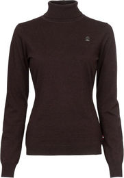 Cavallo Rollkragenshirt Damen Café Noir Größe 34 – Bild 1 von 1