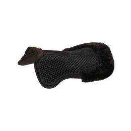 Cavallo Salvagarrese-Acaval 1/2 Gel-Pad und Erhöhung vorne mit Memory-Schaum und Wolle in Braun – Bild 1 von 3