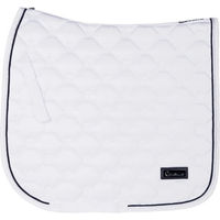 Produktbild von Cavallo Schabracke CavalHanaya White Full Dressur für Warmblut in Weiß und Silber