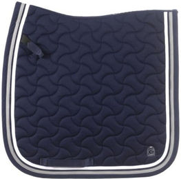 Cavallo Schabracke Cavaljelte aus Baumwolle Blau für Warmblut – Bild 1 von 3
