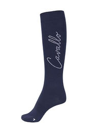 Produktbild von Cavallo Selma Elegante Damen Funktionssocke Dunkelblau Größe 32