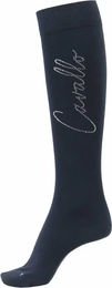 Cavallo Selma Reitsocken für Damen aus Baumwolle Blau – Bild 1 von 2