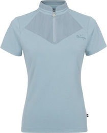 Cavallo Trainingsshirt Damen Halfzip Mesh Soft Aqua Größe 36 – Bild 1 von 1