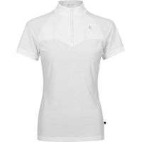 Produktbild von Cavallo Turniershirt Damen CAVALBRISA FS 2026 Kurzarmshirt Weiß Größe 40 aus Jersey