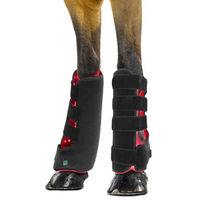 Produktbild von Cavallo Vero Infrarot-Gamasche für Pferde Schwarz 57cm x 25,5cm linkes Bein