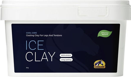 Produktbild von Cavalor Ice Clay Kühlpaste für Pferde 8 kg - 4 kg