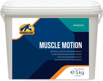 Produktbild von Cavalor Muscle Motion Pferdefutter zur Unterstützung des Muskelaufbaus 5 kg