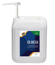 Cavalor OilMega Ergänzungsfutter für Pferde mit Öl zur Unterstützung von Haut und Fell 10 l - 10 l – Bild 1 von 3