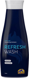 Produktbild von Cavalor Refresh Wash Shampoo zur Fellpflege für Pferde 500 ml Blau