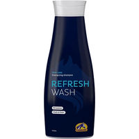 Produktbild von Cavalor Refresh Wash Shampoo zur Fellpflege für Pferde 500 ml Blau