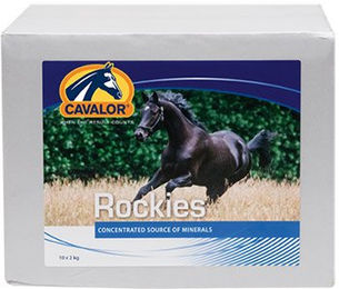 Produktbild von Cavalor Rockies Mineralstein Leckstein Ergänzungsfutter für Pferde 2 kg - 2 kg