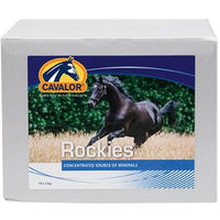 Produktbild von Cavalor Rockies Mineralstein Leckstein Ergänzungsfutter für Pferde 2 kg - 2 kg