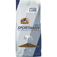Produktbild von Cavalor Sportmash Recup Pferdefutter zur Unterstützung von Muskelaufbau und Sportleistung 15 kg