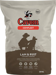 Produktbild von Cavom Complete Hundefutter Lamm & Reis Kaltgepresst Sensitive Adult 20 kg - 20 kg