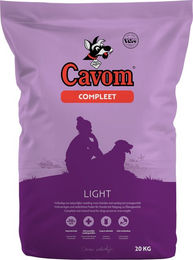 Produktbild von Cavom Complete Light Hundefutter Adult Rind und Lamm Kaltgepresst zur Gewichtskontrolle 20 kg - 20 kg
