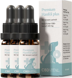 CBD VITAL Hanföl für Hunde mit 4,2 % CBD – Bild 1 von 1