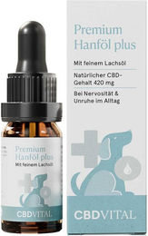 CBD VITAL Hanföl Tropfen für Hunde zur Beruhigung 10 ml – Bild 1 von 4