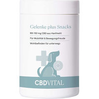 Produktbild von CBD Vital Hunde Gelenke Plus Funktionssnack für alle Altersstufen getreidefrei und hypoallergen mit Insekt