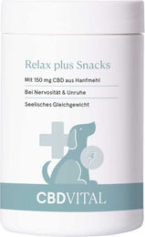CBD VITAL Hunde-Snacks Relax Plus Hypoallergen mit Insekten 150g – Bild 1 von 2