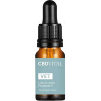 Produktbild von CBD VITAL Vet CBD Extrakt Premium 5% Bio Öl für Hund und Katze 10 ml
