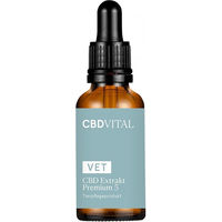 Produktbild von CBD VITAL Vet CBD Extrakt Premium 5% Öl für Hund und Katze 30 ml