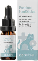CBD VITAL VET CBD Hanföl für Katzen zur Beruhigung 10 ml – Bild 1 von 4