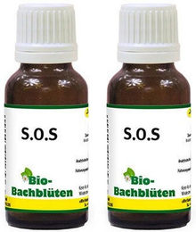 Produktbild von cd Vet Bio-Bachblüten S.O.S Beruhigung Tropfen