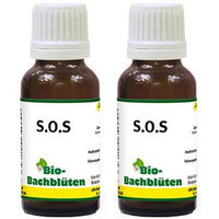 Produktbild von cd Vet Bio-Bachblüten S.O.S Beruhigung Tropfen