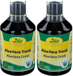 Produktbild von cdVet AloeVera Trunk Flüssigkeit zur Unterstützung von Verdauung und Immunsystem für Hunde, Pferde und Kleintiere