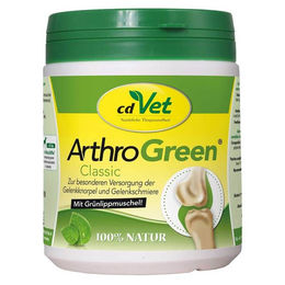 cdVet ArthroGreen Classic Gelenk-Pulver für Hunde und Katzen 345 g - 345 g – Bild 1 von 9
