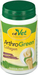 cdVet ArthroGreen Collagen Gelenk-Supplement für Hunde, Katzen und Pferde mit Grünlippmuschel 130 g - 130 g – Bild 1 von 6