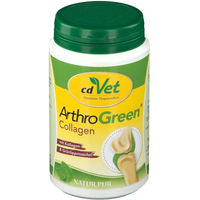 Produktbild von cdVet ArthroGreen Collagen Gelenk-Supplement für Hunde, Katzen und Pferde mit Grünlippmuschel 130 g - 130 g