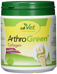 cdVet ArthroGreen Collagen Gelenk-Supplement Pulver für Hunde Katze und Pferde 300 g - 300 g – Bild 1 von 11