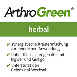 cdVet ArthroGreen herbal Gelenkergänzungsfutter für Pferde Adult 3,6 kg - 3,6 kg – Bild 1 von 7