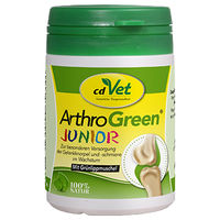 Produktbild von cdVet ArthroGreen Junior Gelenk-Supplement Pulver für Hunde und Katzen 25 g - 25 g