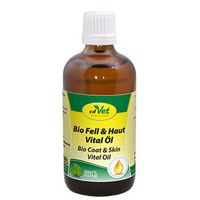 Produktbild von cdVet Bio Fell & Haut Vital Öl 100 ml kaltgepresst und vegan - 100 ml