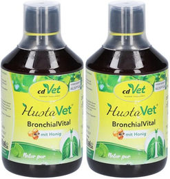 Produktbild von cdVet Bronchialvital Vet Flüssigkeit zur Unterstützung der Atemwege für alle Tiergrößen und Altersstufen 500 ml