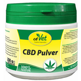 Produktbild von cdVet CBD Pulver Ergänzungsfutter 250 g