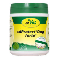 Produktbild von cdVet cdProtect Dog forte+ Pulver zur Unterstützung der Magen-Darm-Verdauung für Hunde Adult 300 g - 300 g