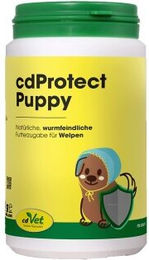 Produktbild von cdVet cdProtect Puppy Pulver für Welpen zur Unterstützung der Magen-Darm-Verdauung ohne tierisches Protein 120g