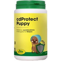 Produktbild von cdVet cdProtect Puppy Pulver für Welpen zur Unterstützung der Magen-Darm-Verdauung ohne tierisches Protein 120g