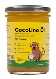 cdVet CocolinoÖl 200 ml Veganer Haut und Fell Supplement für Hunde und Katzen ohne tierisches Protein – Bild 1 von 1